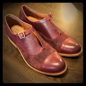 **NEW** Kork Ease Niseda Oxford Shoes Burgundy 8.5